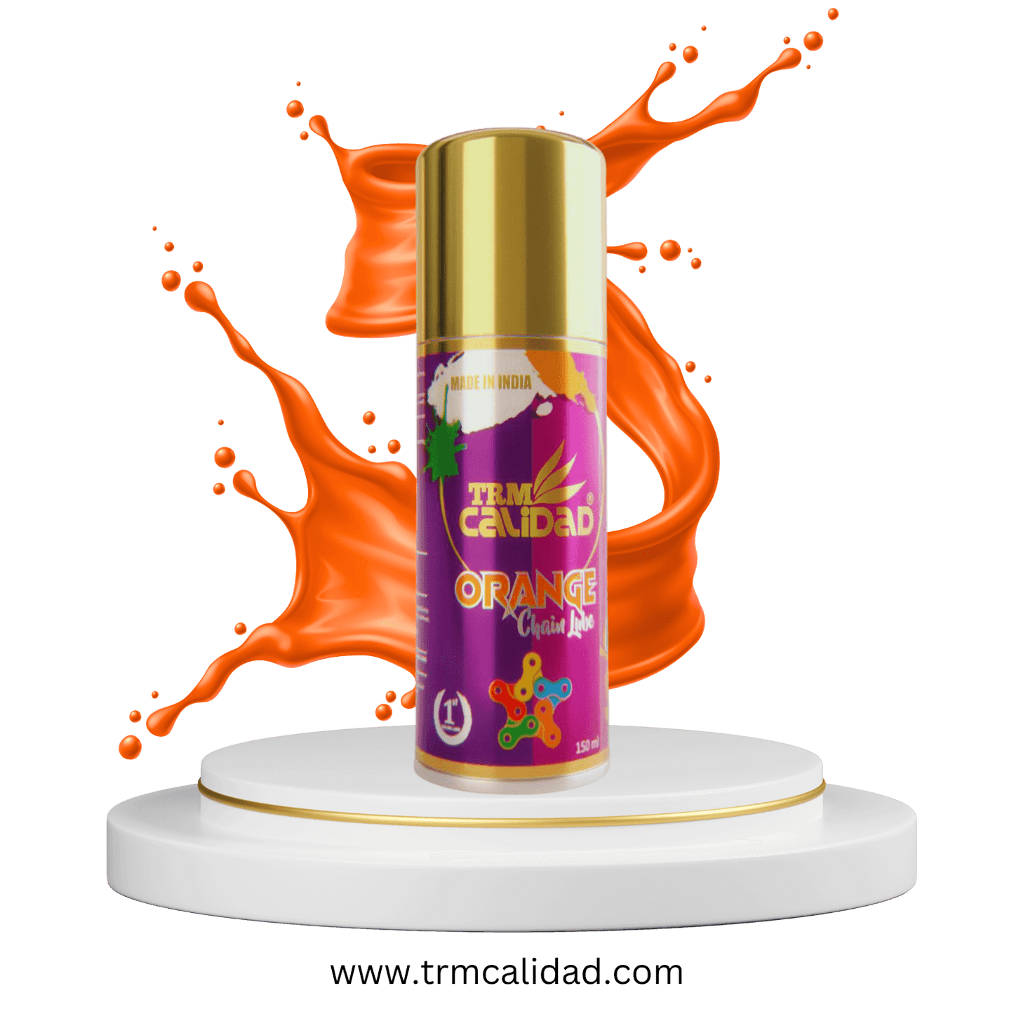 Premium Synthetic Colour Chain lube 150ML - Trmcalidad India