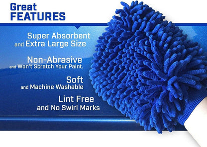 Micro Fiber Glove- Multipurpose with one side noodle-1750gsm