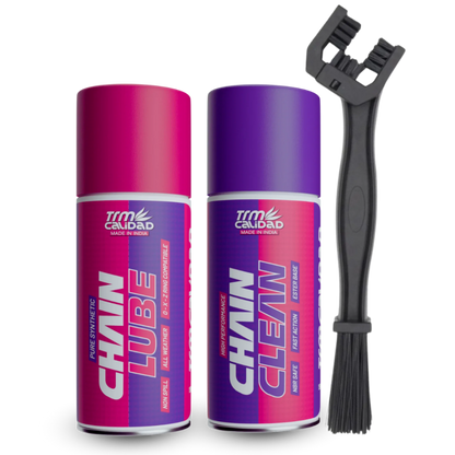150ml chain Lube + chain Cleaner + Brush combo