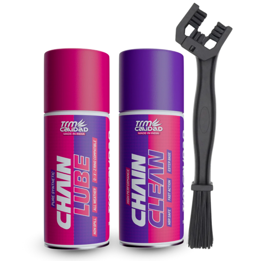 150ml chain Lube + chain Cleaner + Brush combo