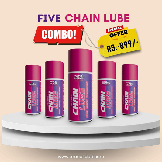 (5*150ml) Pure Synthetic Chain Lube combo offer - Trmcalidad India