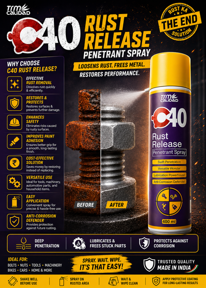 C40 Rust release spray 400ML
