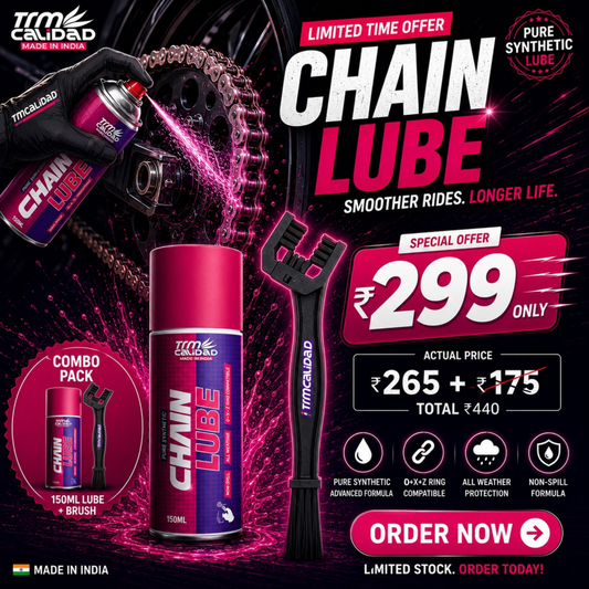Pure Synthetic Chain Lube 150ML + brush combo