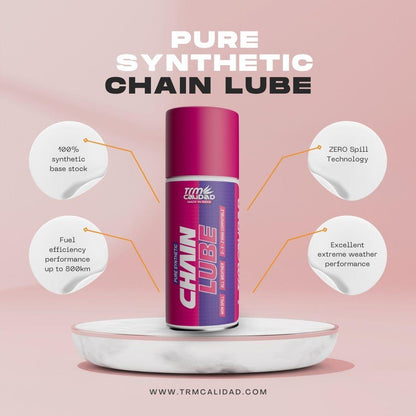 BUY 1 PURE SYNTHETIC CHAIN LUBE 150ML GET 80ML HI-PERFOMANCE CHAIN CLEANER FREE - Trmcalidad India