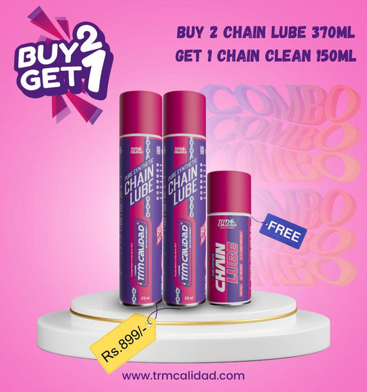 Buy 2 pure synthetic chain Lube 370ml and Get 1 chain Lube 150ml Free - Trmcalidad India