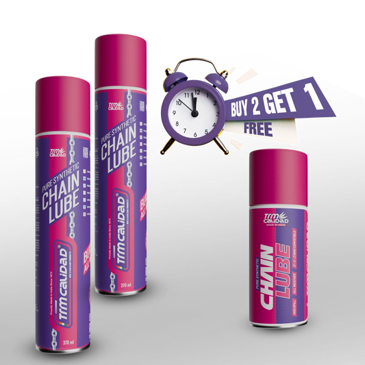 Buy 2 pure synthetic chain Lube 370ml and Get 1 chain Lube 150ml Free
