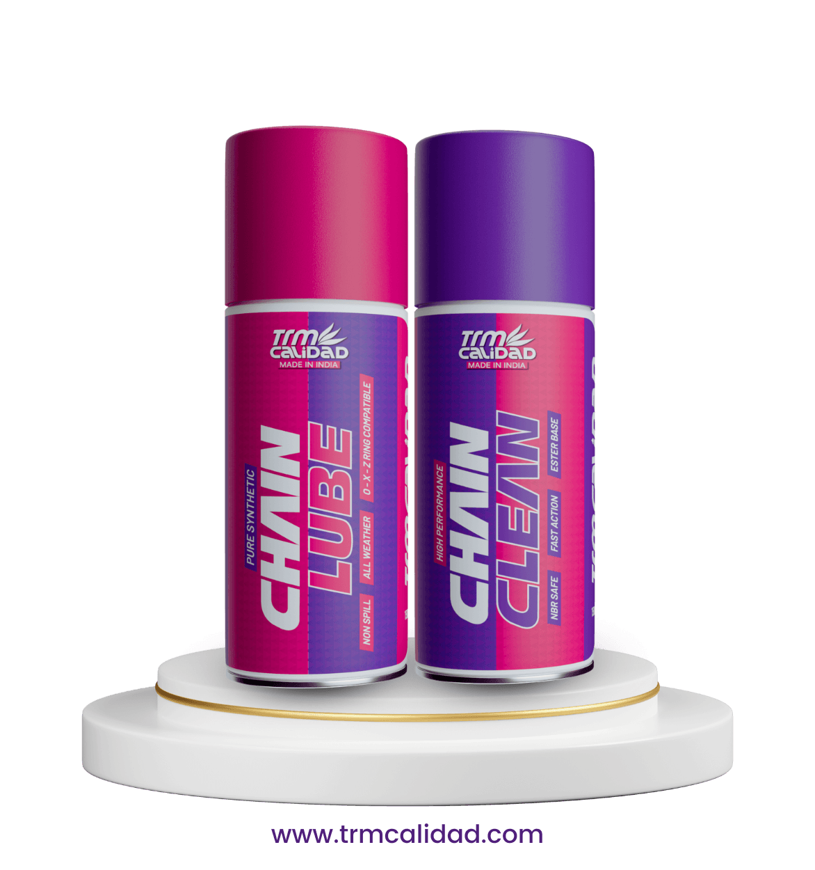 Chain Lube and Chain Cleaner Combo (150ml+150ml) - Trmcalidad India