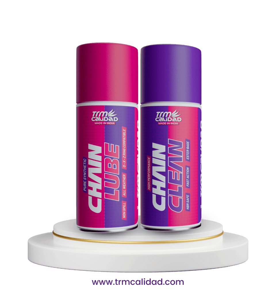 Chain Lube and Chain Cleaner Combo (150ml+150ml) - Trmcalidad India