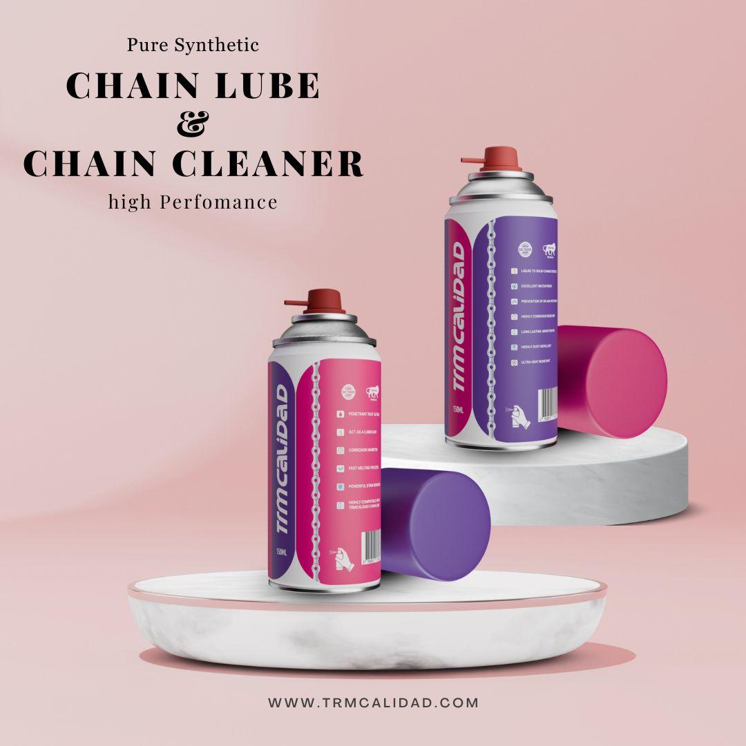 Chain Lube and Chain Cleaner Combo (150ml+150ml) - Trmcalidad India