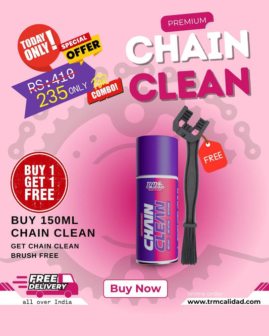 BUY Hi-Performance Chain cleaner 150ML GET Chain clean Brush FREE