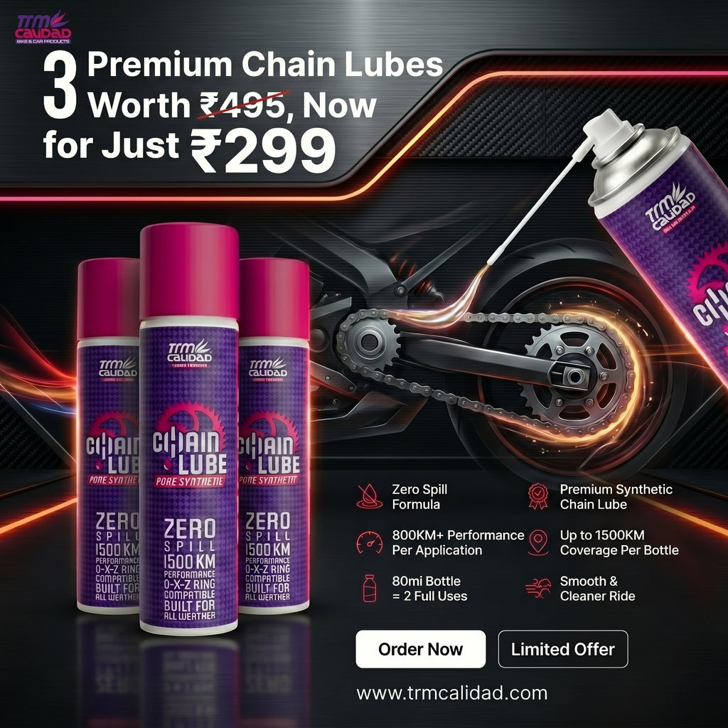 Pure Synthetic Chain lube 80ml three piece offer