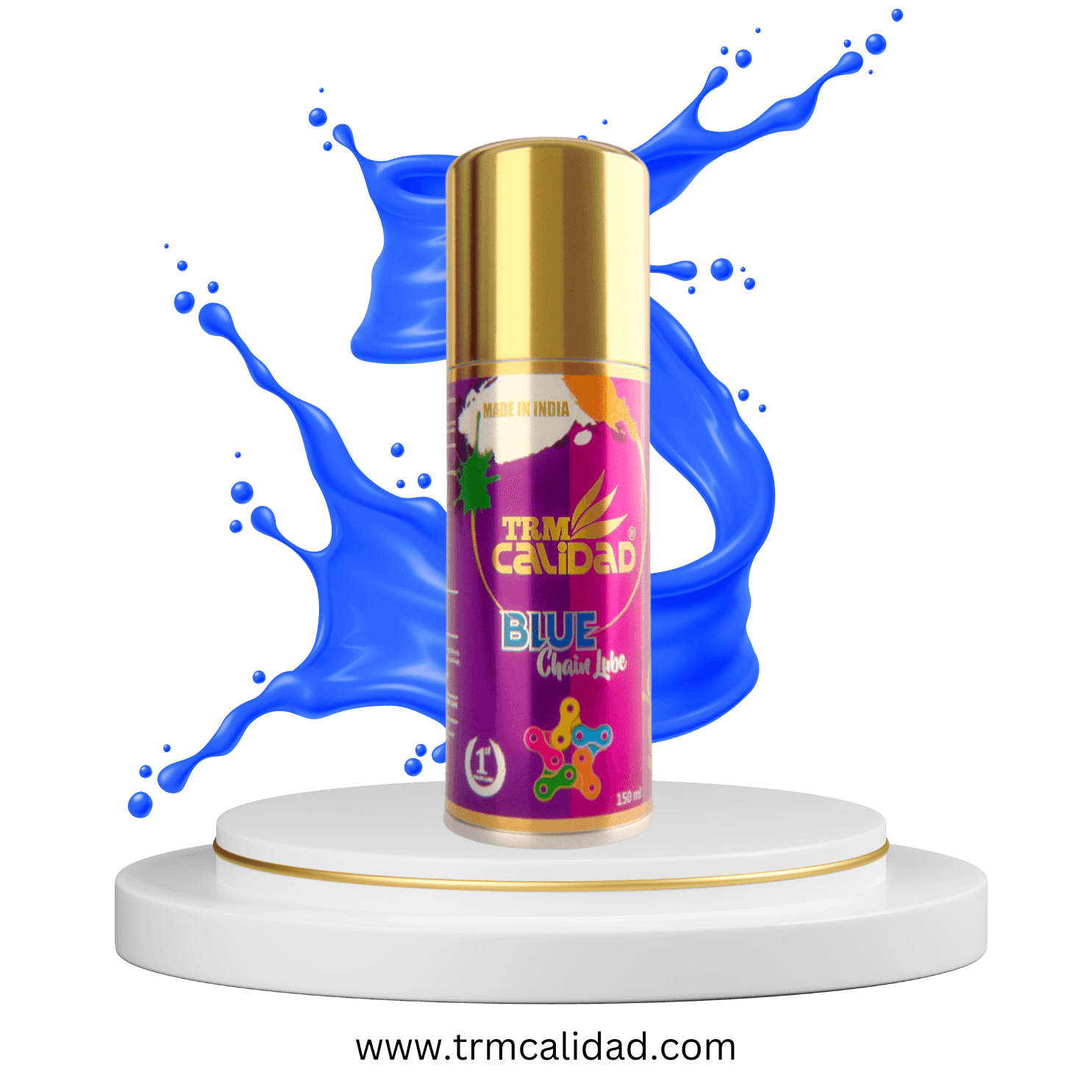 Premium Synthetic Colour Chain lube 150ML - Trmcalidad India