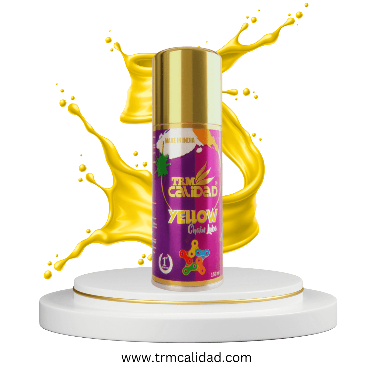 Premium Synthetic Colour Chain lube 150ML - Trmcalidad India