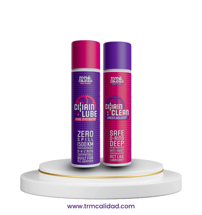 PURE SYNTHETIC CHAIN LUBE AND CLEANER COMBO (80ML+80ML) - Trmcalidad India